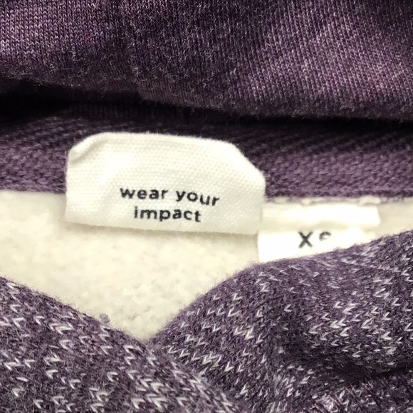 Ten Tree purple hoodie, XS - Picture 9 of 12